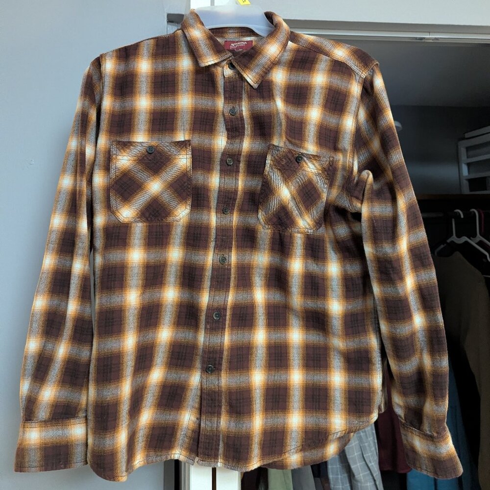 Men's Arizona Jeans Co Flannel Shirt size medium